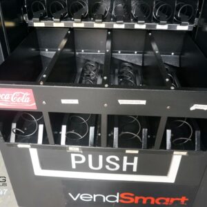 4 WIDE COMBO VENDING MACHINE WITH HIGH CAPACITY CAN DRAW - Image 5